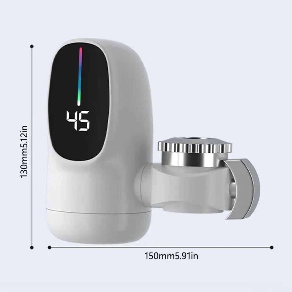 Electric Water Heater, Kitchen Tap Connector, Instant Cold Hot Water Faucet Adapter, Faucet Digital Display Water Heater, Digital Display Heating Tap, Water Heater for Bathroom Kitchen Faucet Electric Water Heater, Kitchen Tap Connector, Instant Cold Hot Water Faucet Adapter, Faucet Digital Display Water Heater, Digital Display Heating Tap, Water Heater for Bathroom Kitchen Faucet